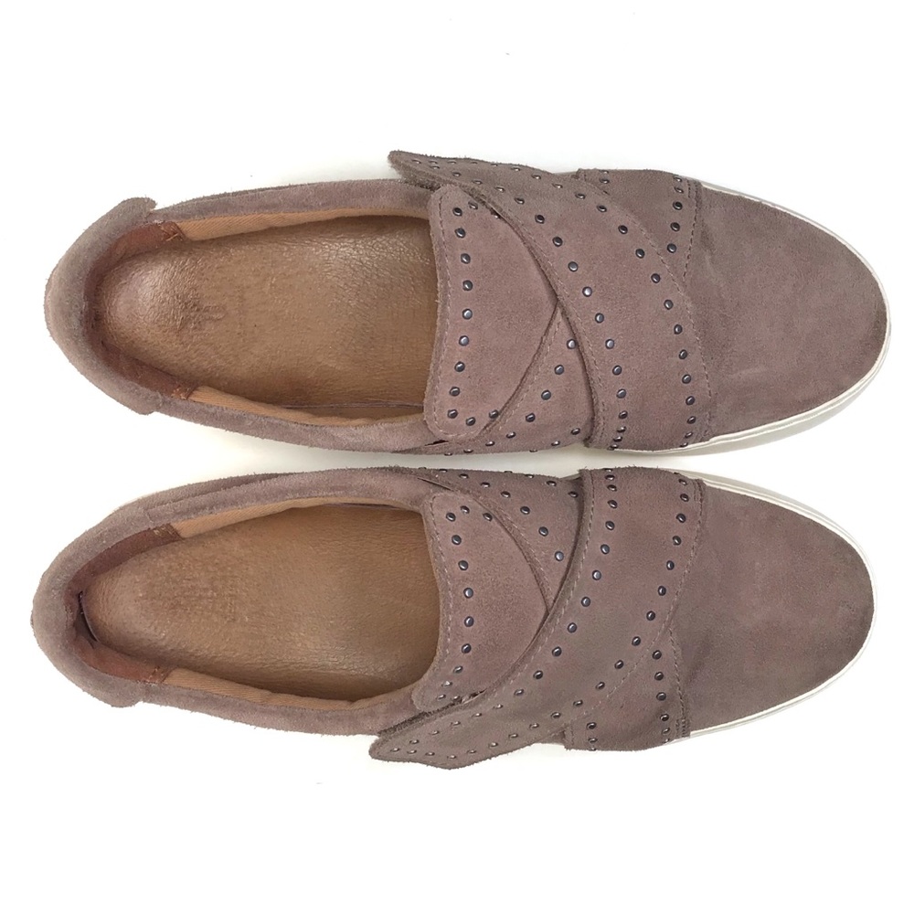 Frye Suede Studded Flatform platform sneakers